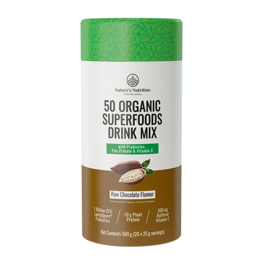 50 Organic Superfood Drink Mix Raw Chocolate