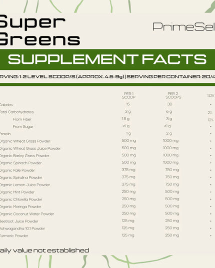 Organic Super Greens