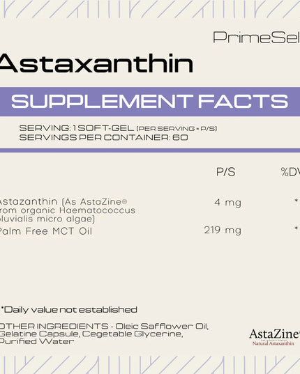 Organic Astaxanthin