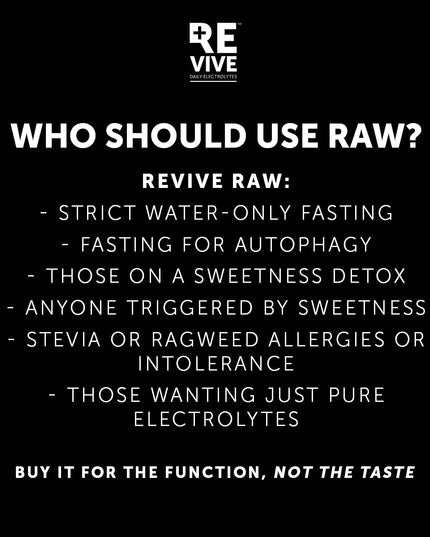 REVIVE RAW 30's